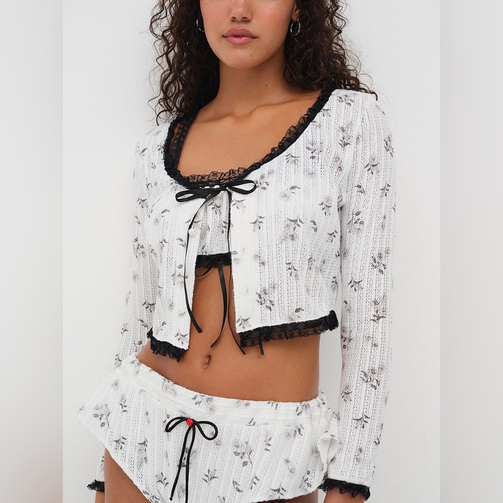 NWT For Love & Lemons Fawn Cardigan